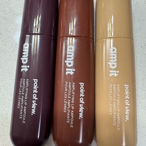 Point of view amp it Lip Ampoule Set - Plum, toasted,vanilla